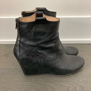 Frye Carson Wedge Bootie